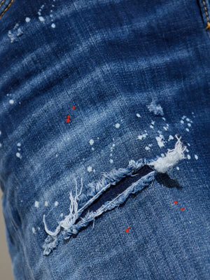 DSQUARED2 Jeans mit Tragefalten