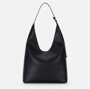 Large hobo bag with logo