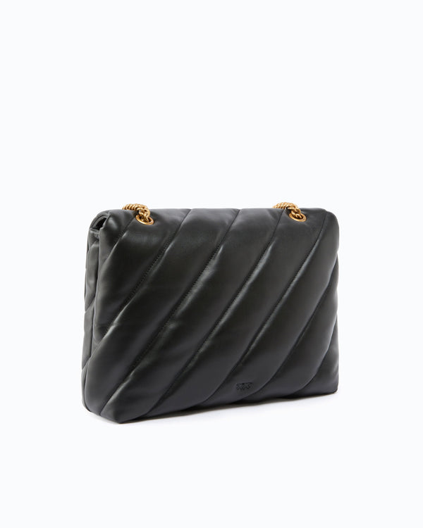 Μεγάλη τσάντα ώμου Love Bag Puff Maxi Quilt