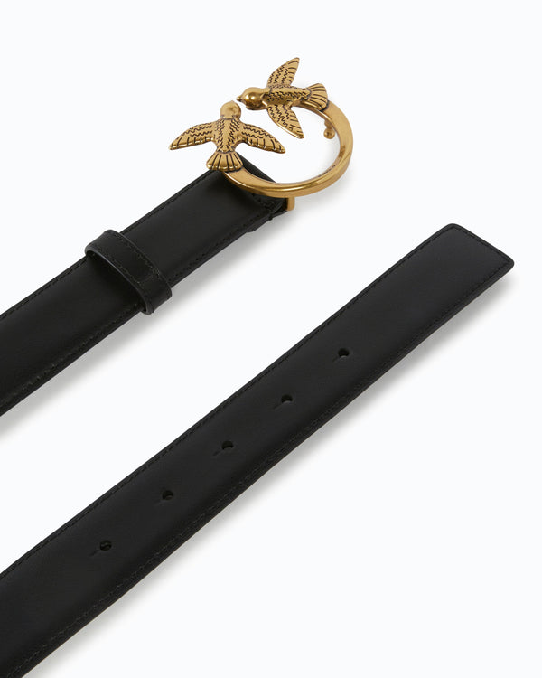 Love Birds leather belt 3cm