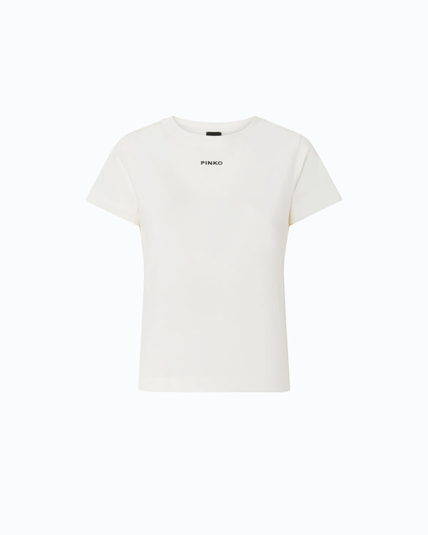 T-shirt with PINKO logo