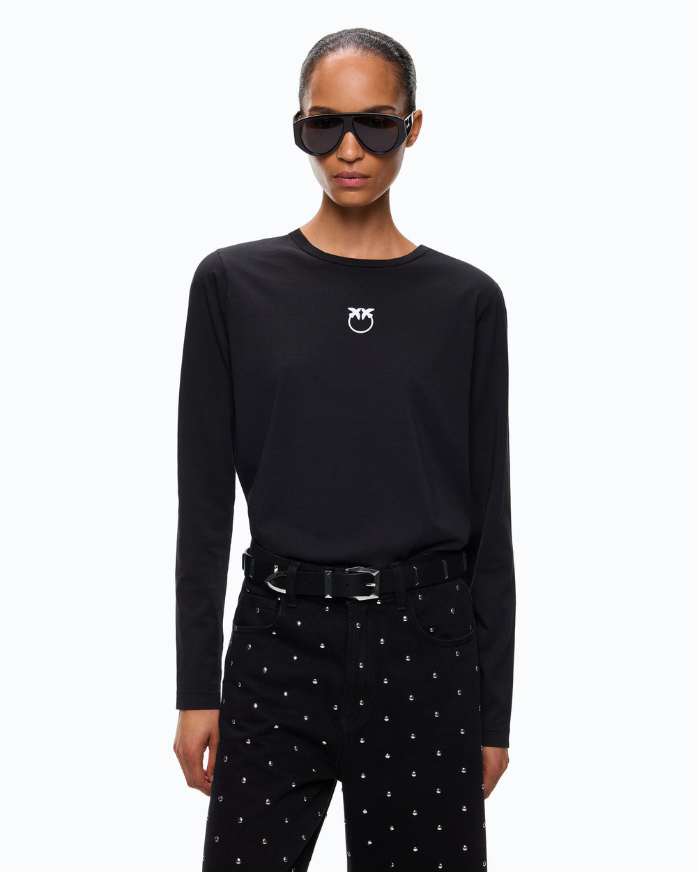 Sweater with Love Birds logo