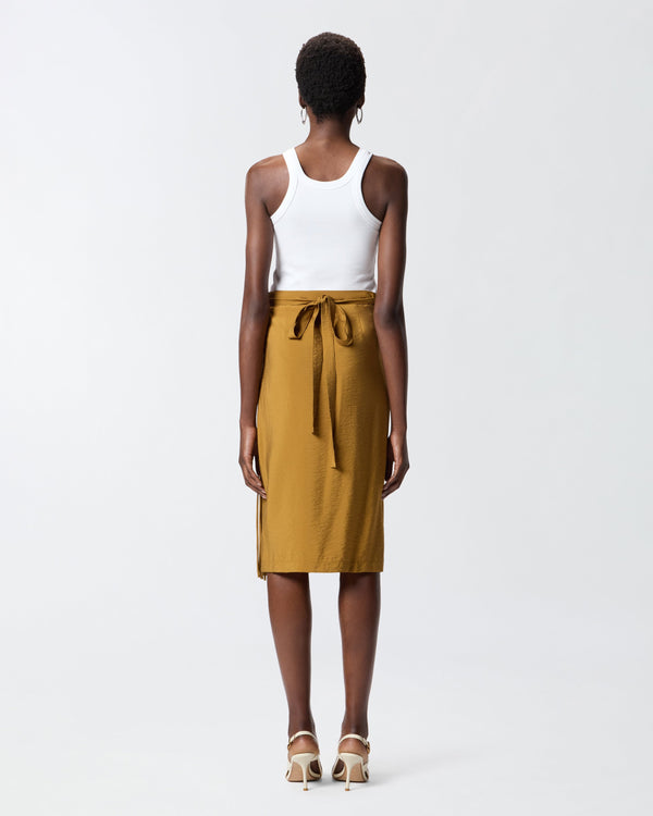 Ribbed vest top with PINKO 3D logo