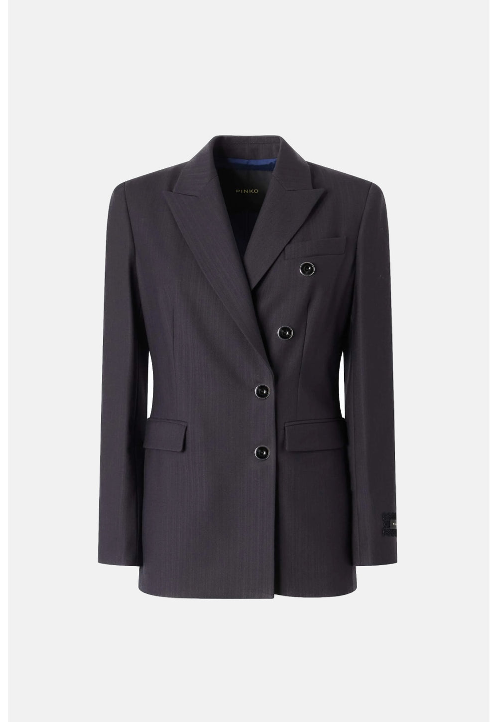 PINKO DOUBLE-BREASTED SLIM FIT BLAZER DARK BLUE 107513A3IF