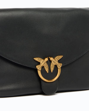 Love Bag Satchel medium crossbody bag in leather