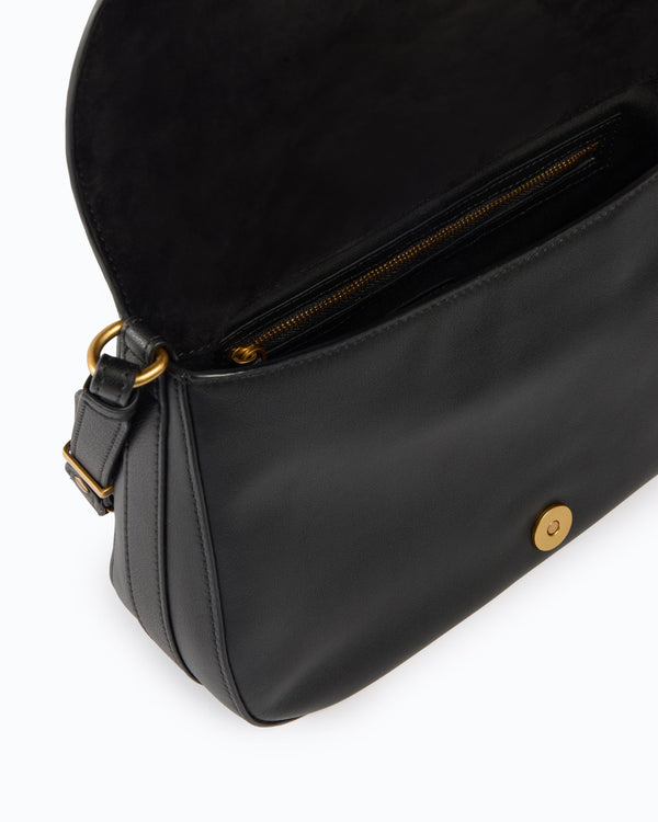 Love Bag Satchel medium crossbody bag in leather