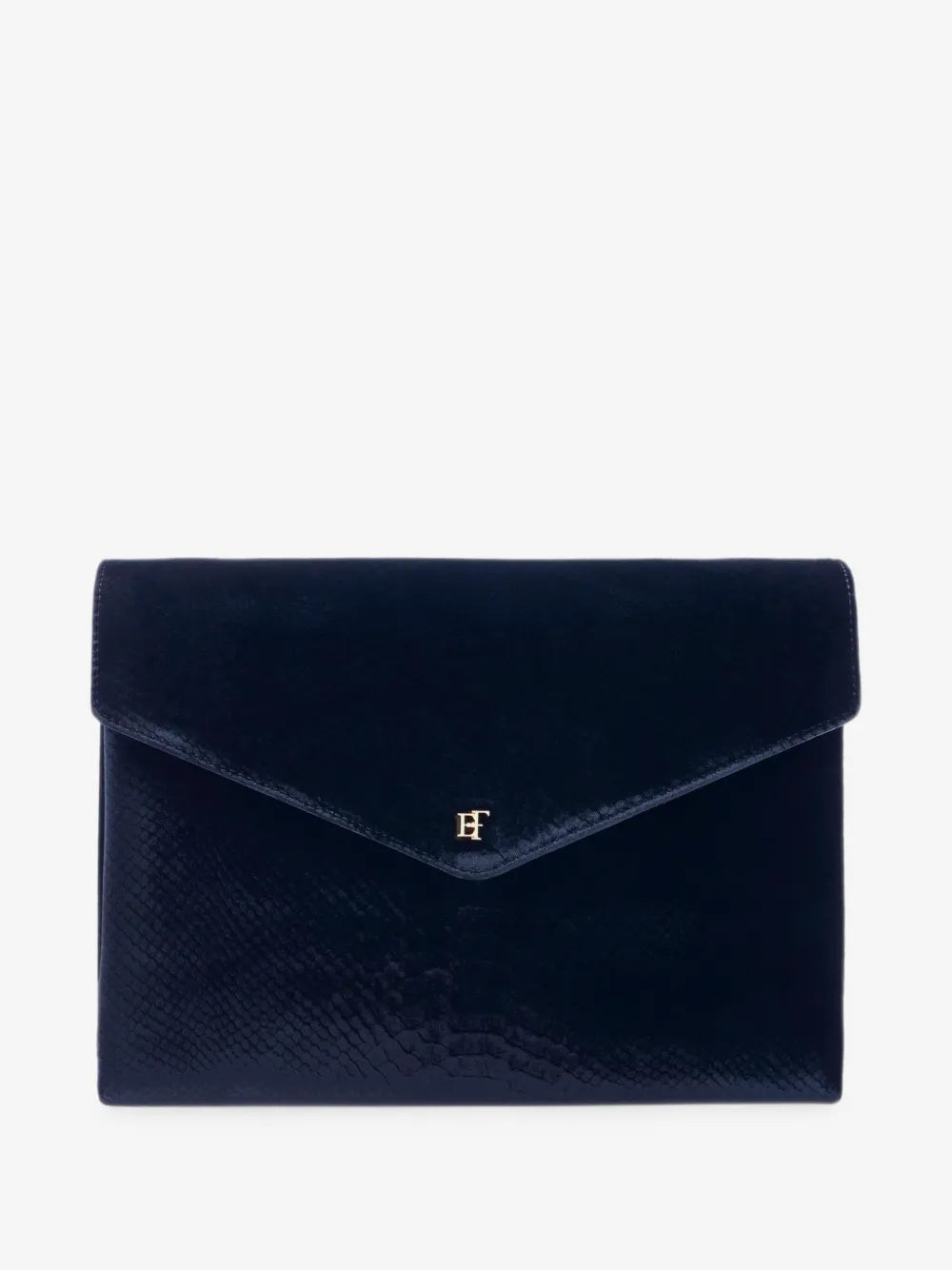 Elisabetta Franchi Sac Porté Épaule En Velours à Imprimé Peau De Crocodile