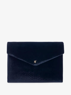 Elisabetta Franchi Sac Porté Épaule En Velours à Imprimé Peau De Crocodile