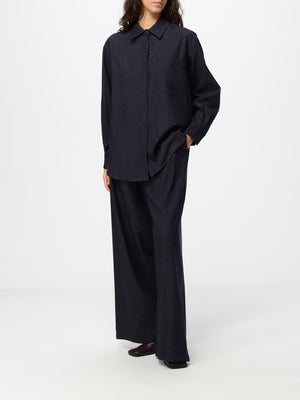 Eleh Relaxed Fit Long-Sleeved Jersey Shirt