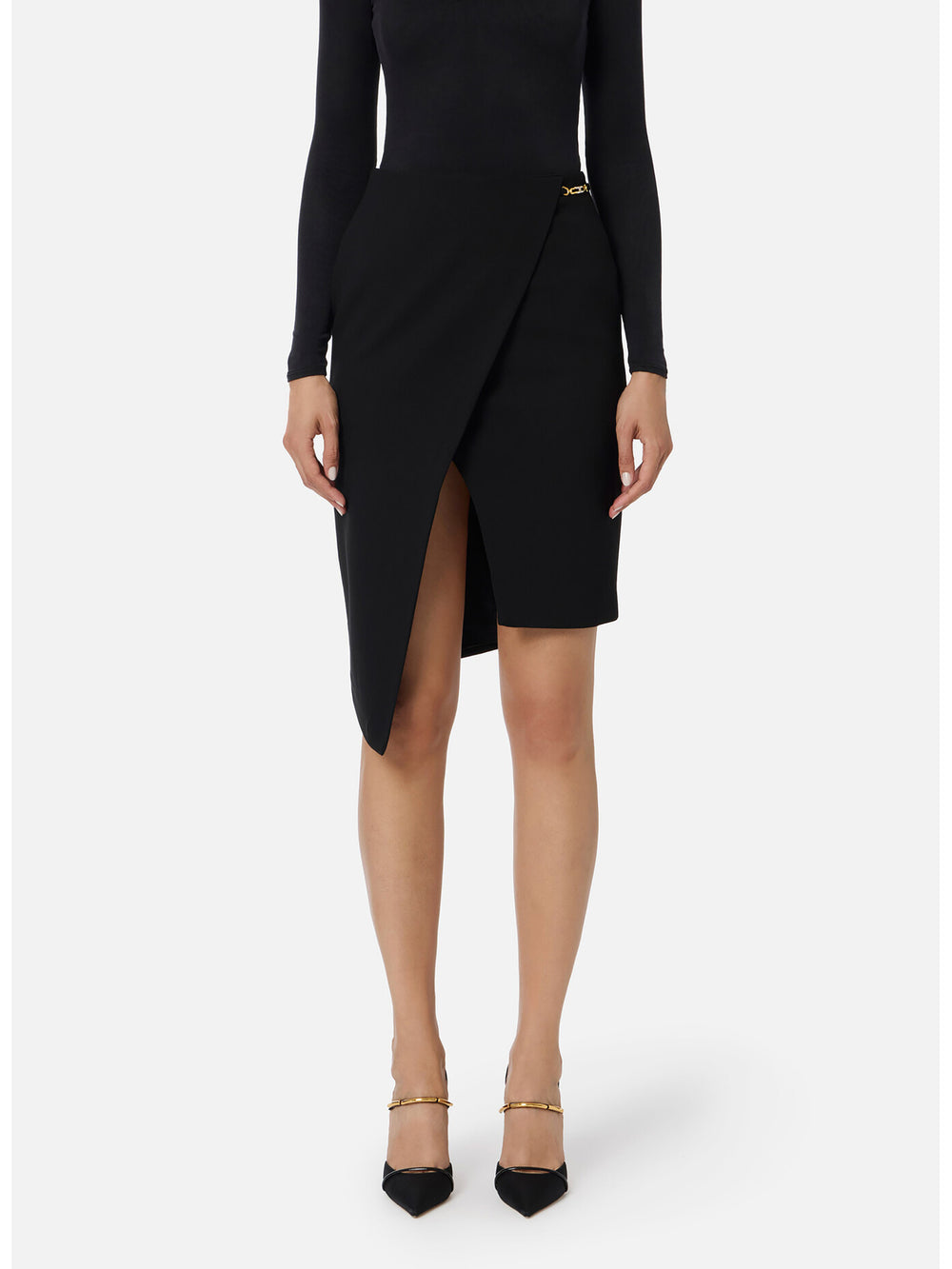 Elisabetta Franchi Asymmetric Skirt 