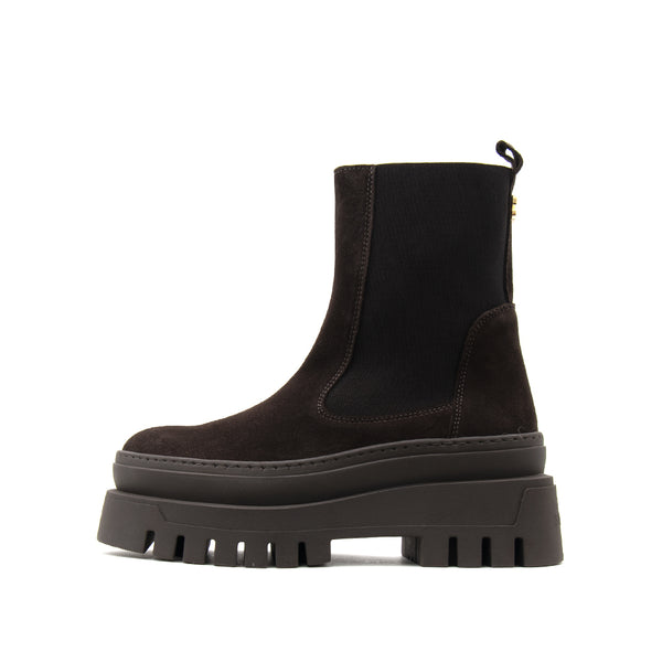 Steve Madden Women's Leather Chelsea Boots Brown 🟢