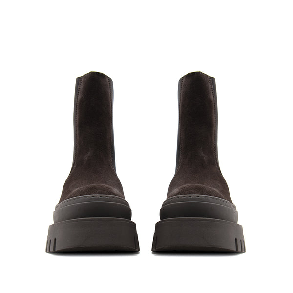 Steve Madden Women's Leather Chelsea Boots Brown 🟢