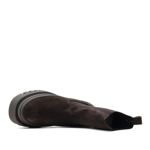 Steve Madden Women's Leather Chelsea Boots Brown 🟢