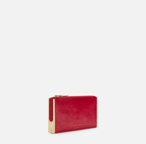 Cowhide clutch bag