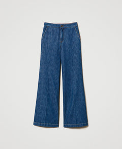 Sartorial wide leg jeans