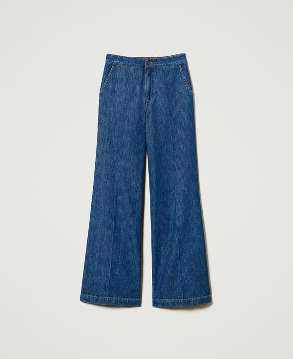 Sartorial wide leg jeans