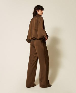 Envers satin palazzo trousers