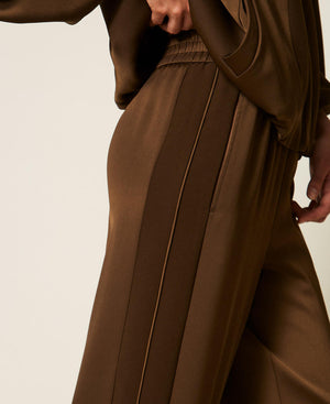 Envers satin palazzo trousers