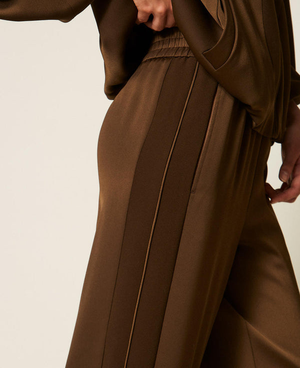 Envers satin palazzo trousers