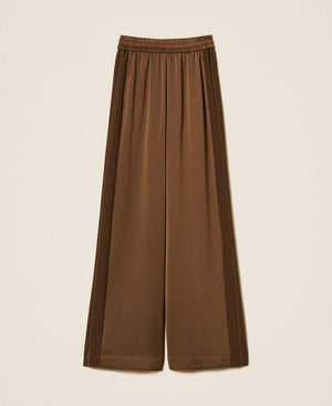 Envers satin palazzo trousers