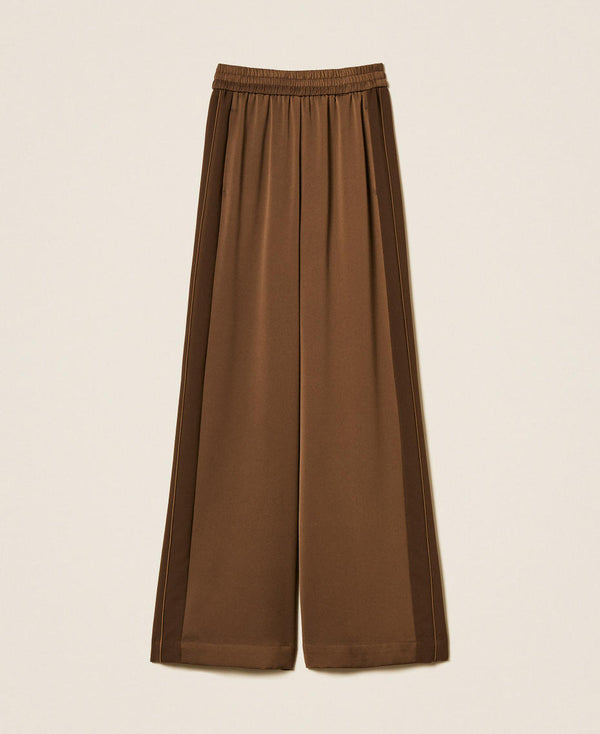 Envers satin palazzo trousers