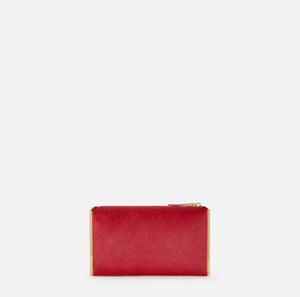 Cowhide clutch bag