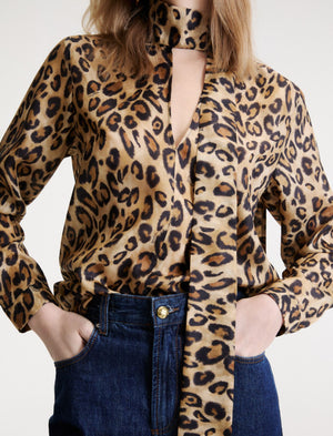 Habutai silk shirt