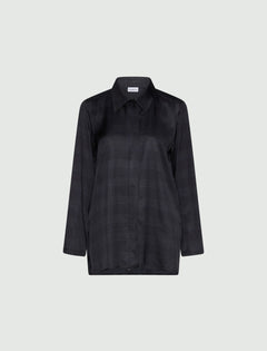 Printed twill shirt