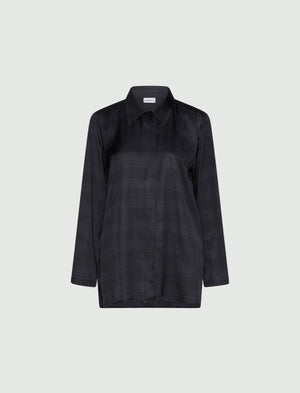 Printed twill shirt