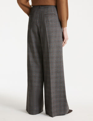 Straight-leg darted trousers - GREY