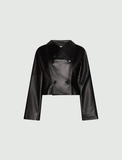 Nappa leather jacket
