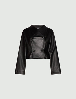 Nappa leather jacket