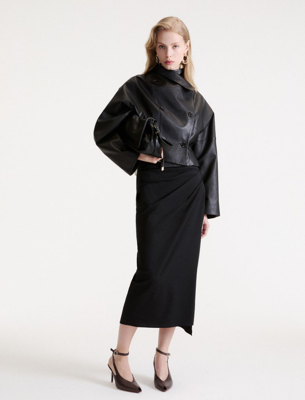 Nappa leather jacket