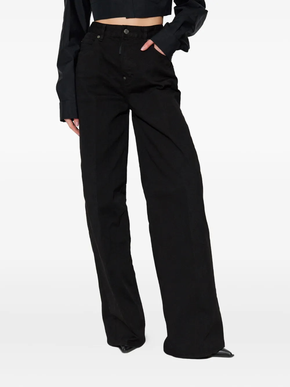 DSQUARED2 black traveller jeans