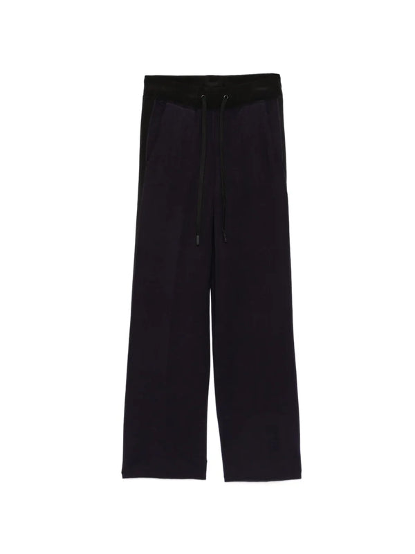 Elisabetta Franchi logo-tape drawstring track pants
