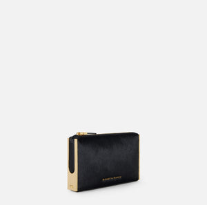 Cowhide clutch bag