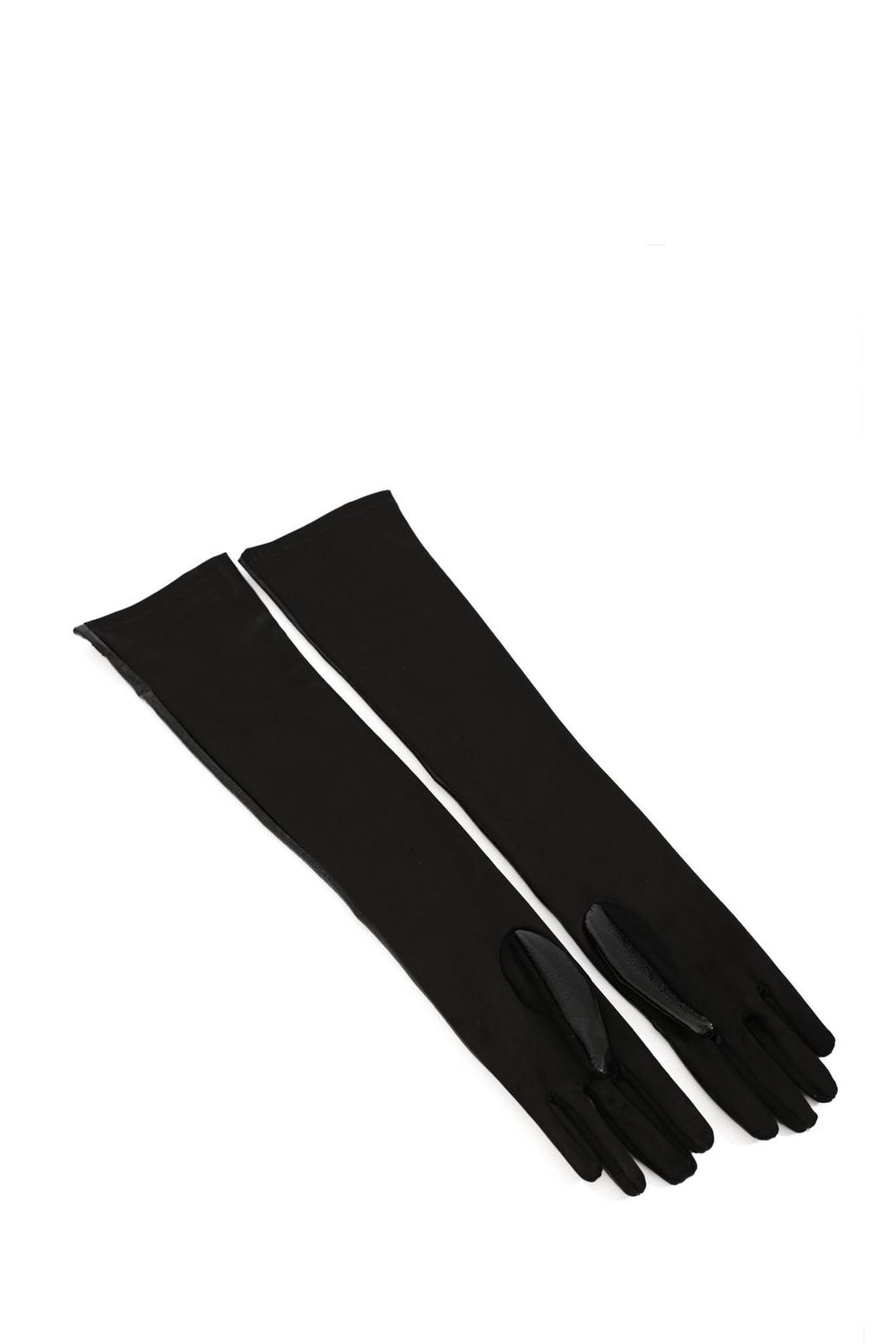 Elisabetta Franchi Long Logo Gloves