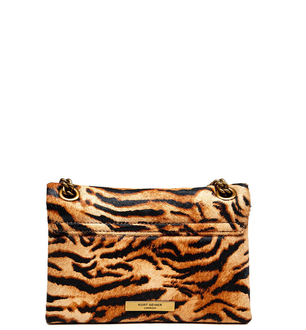 Τσαντακι Leather Mini Kensington 5017346189 46-camel/oth