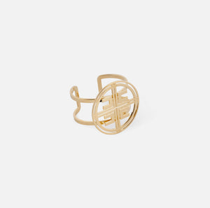 Bracciale in metallo dorato