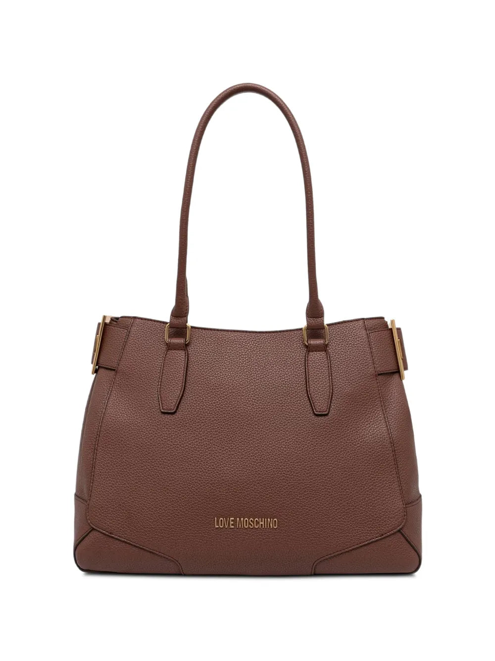 Love Moschino tote bag with logo and buckles