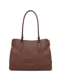 Love Moschino tote bag with logo and buckles