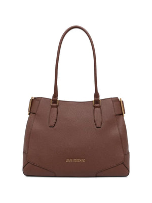 Love Moschino tote bag with logo and buckles