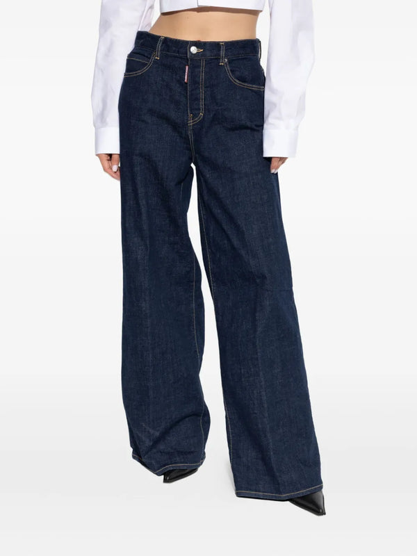 DSQUARED2 dark rinse wash Traveller jeans
