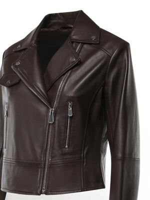 PINKO Lederjacke im Biker-Style