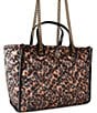 Kurt Geiger London Hoxton Animal Print Shopper Tote Bag