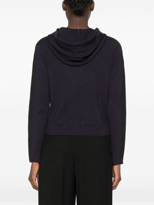 Maglia tricot Blu notte/Nero