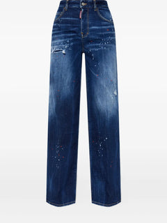 DSQUARED2 Jeans mit Tragefalten