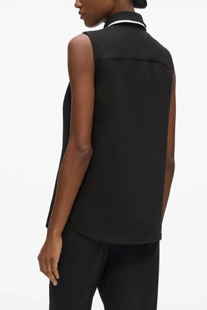 Πουκαμισο Contrast Sleeveless B3W11015 999 black