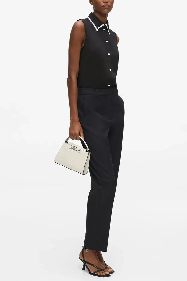 Πουκαμισο Contrast Sleeveless B3W11015 999 black