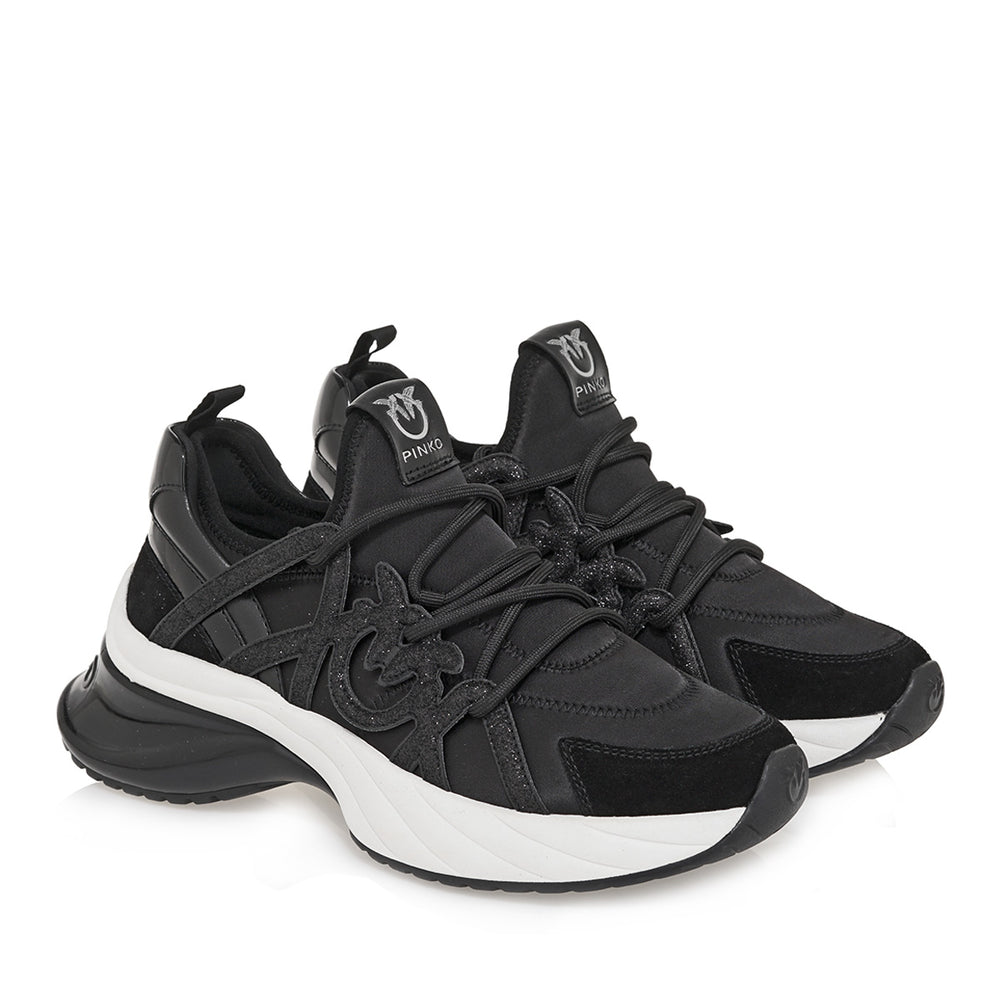 Γυναικείο Sneaker Σε Χρώμα Μαύρο PINKO SS0023T038 Z99 ARIEL 01
